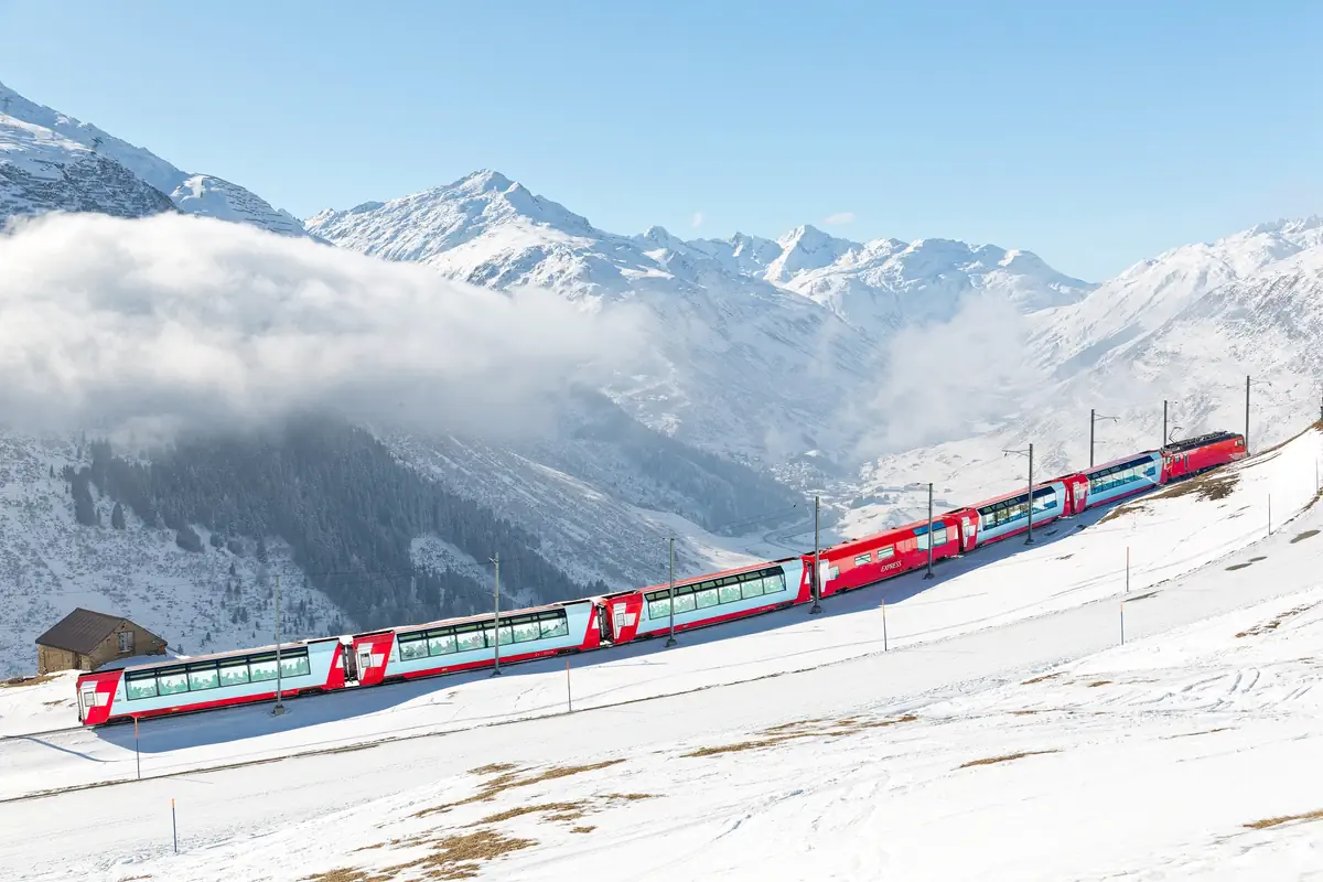 Zasebno potovanje Glacier Express